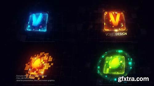 Videohive - Techno Block Logo - 23012915