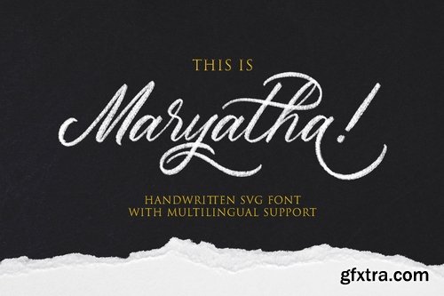 Maryatha SVG Version