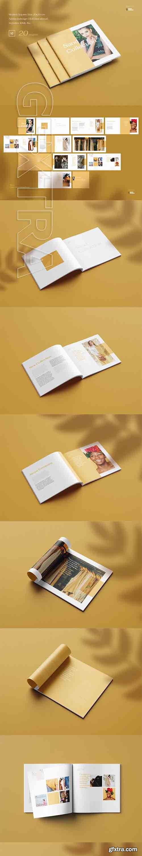 CreativeMarket - Sand Collection Brochure Template 3457702
