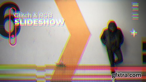 Glitch & RGB Slideshow - Premiere Pro Templates 144669