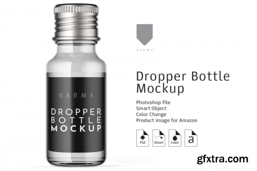 Dropper Bottle Mockup 3