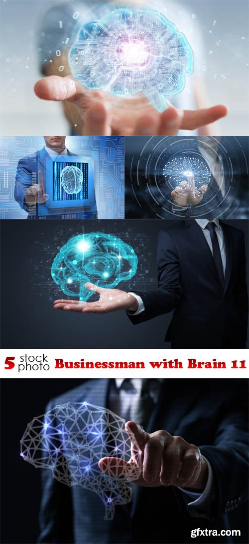 Photos - Businessman with Brain 11