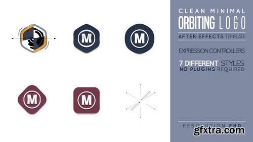 MotionArray Clean Minimal Orbiting Logo 189284