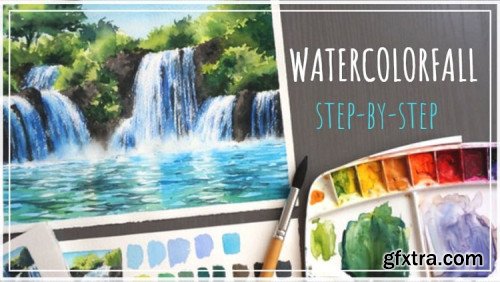 Step-by-Step: Watercolorfall