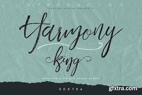 Harmony King - Brush Font