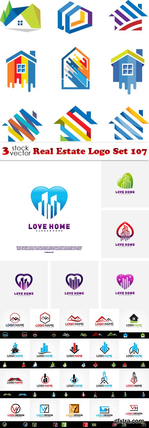 Vectors - Real Estate Logo Set 107