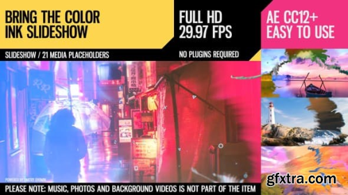 VideoHive Bring the Color (Ink Slideshow) 23350186