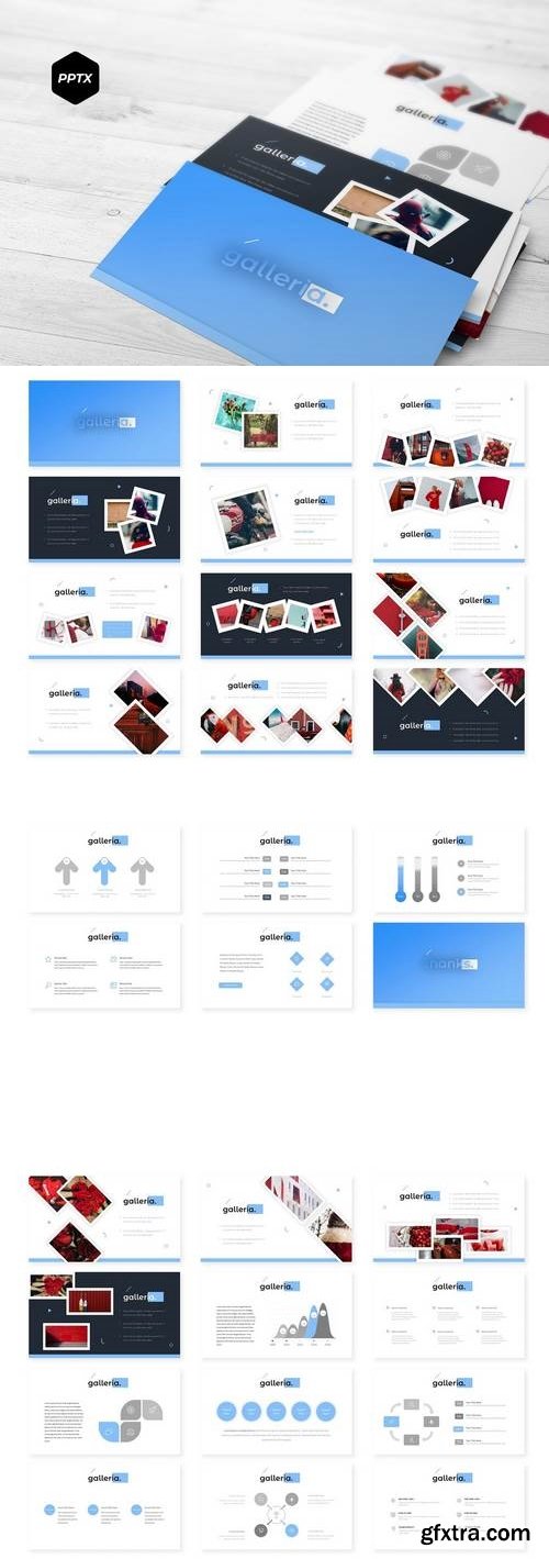 Galleria - PowerPoint, Keynote and Google Slides Template