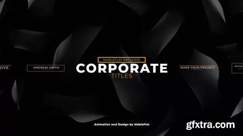 Videohive - Corporate Titles - 22409451