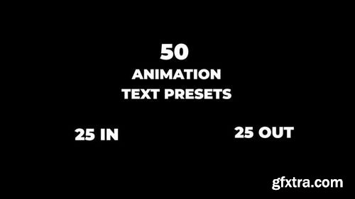 MotionArray Text Animation Presets Pack 191460