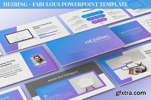 Hezring - Fabulous Powerpoint Template