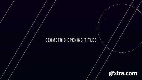 MotionArray Geometric Opening Titles 191959