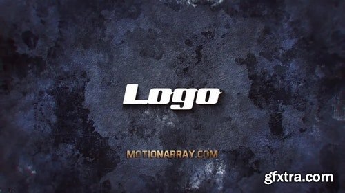 MotionArray Rusty Steel Grunge Logo 75933