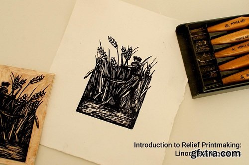 Relief Printmaking for Beginners: Linocut & Woodcut