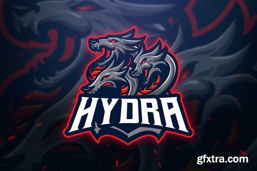 Hydra Sport and Esport Logo Template