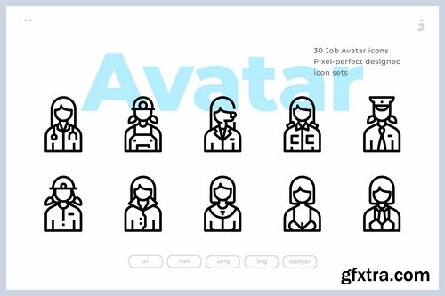 30 Avatar Icons