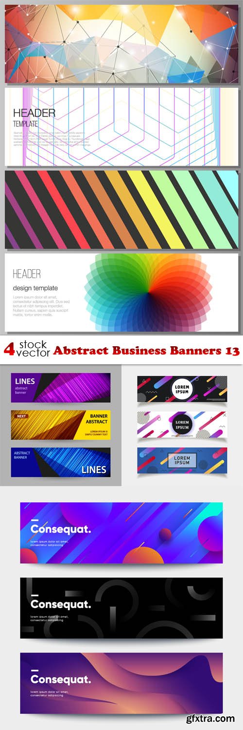 Vectors - Abstract Business Banners 13