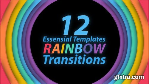 MotionArray Twelve Rainbow Transitions 195110