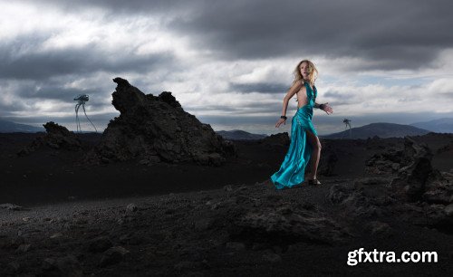 Karl Taylor Photography - Fashion Photography: Alien worlds fashion shoot
