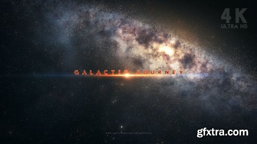 Videohive Galactic Journey Title Sequence 15677991
