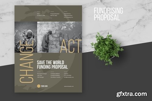 Fundraising Proposal Template - Real Copy