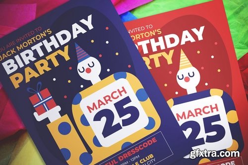 Birthday Party Flyer