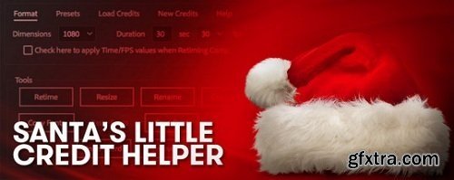 Aescripts Santa\'s Little Credit Helper 1.1 for After Effects