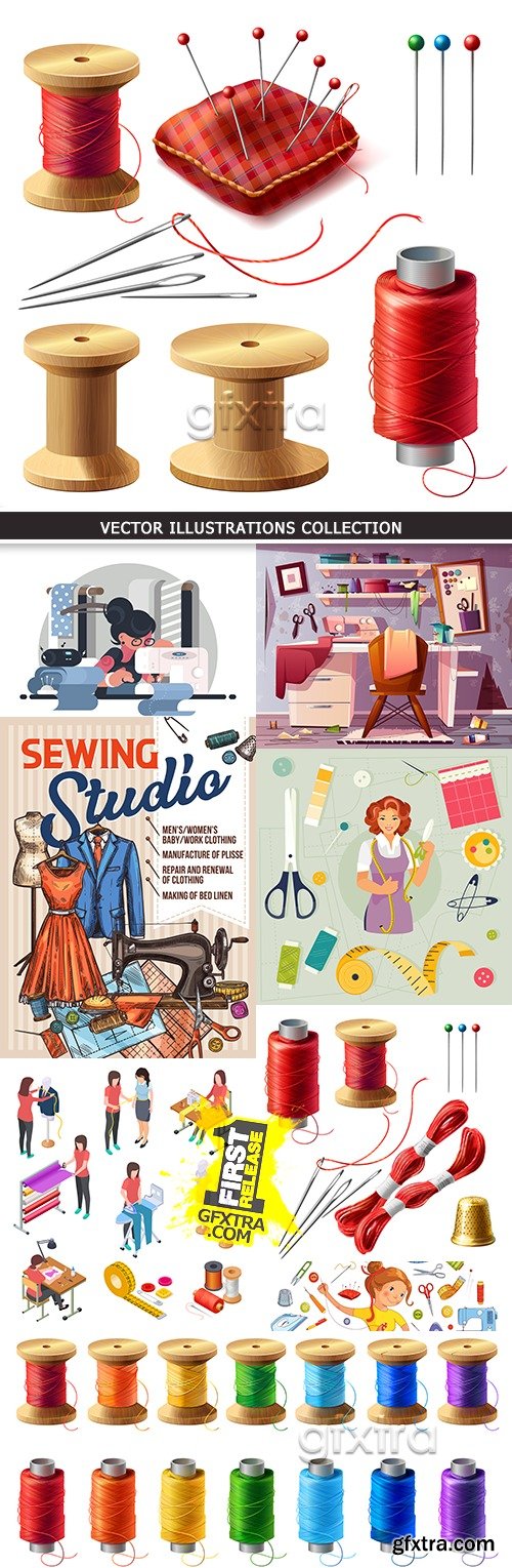 Sewing and needlework tools and tailor\'s equipment