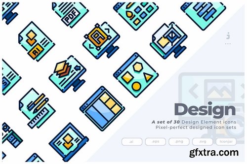 30 Design Element Icons