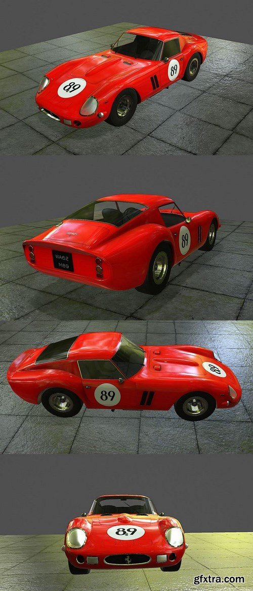 Ferrari GTO250 Classic – 3D Model
