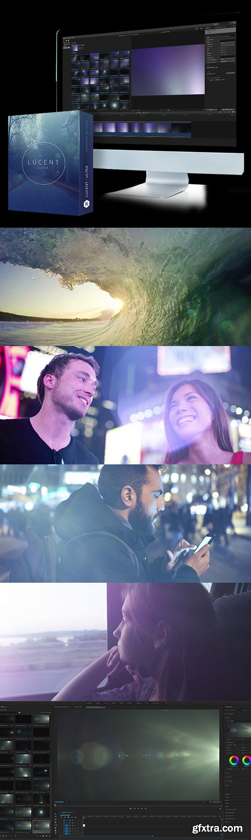 RocketStock - Lucent Ultra: 260 Vivid 4K Lens Flares for Video and Film