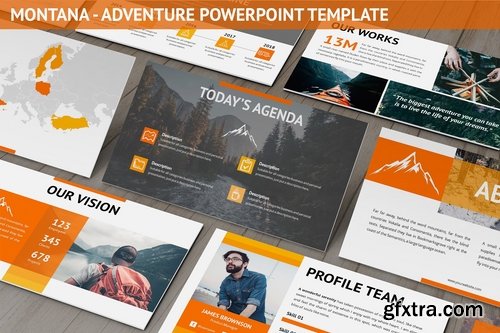 Montana - Adventure Powerpoint Template