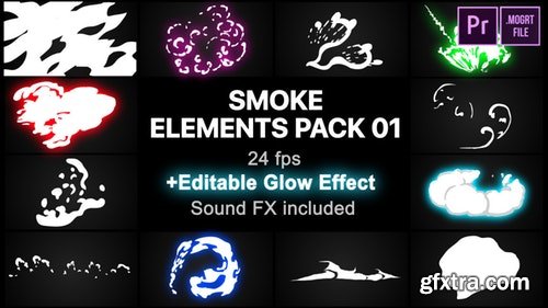 MotionArray Smoke Elements Pack 01 197923