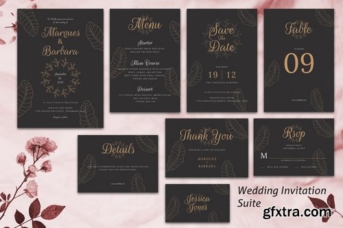 Wedding Invitation Suite vol. 02