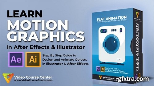 After Effects: Master Motion Graphics & Flat Animation Buildup