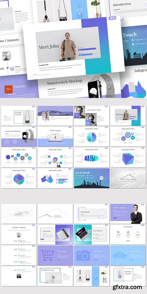 Everest - Powerpoint, Keynote and Google Slides Templates