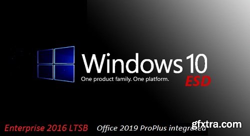 Windows 10 Enterprise 2016 LTSB incl Office 2019 x64 March 2019