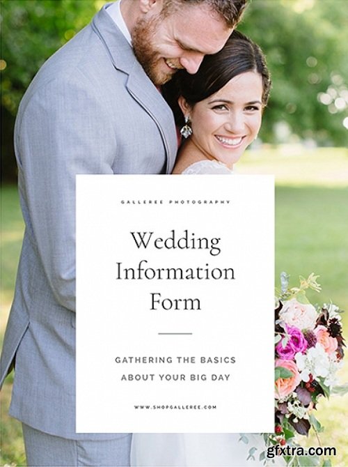 New Client Info Form: Weddings