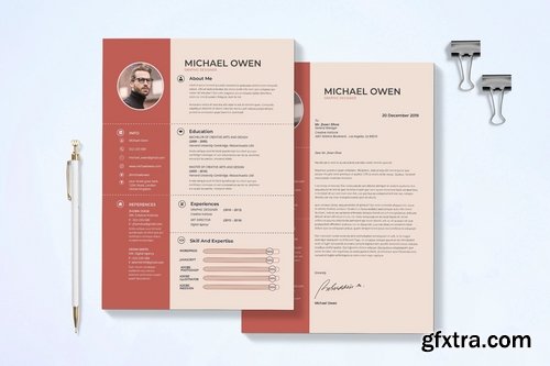 Modern Resume & Cover Letter Template