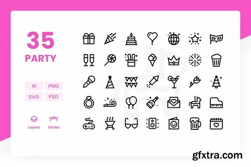 Party - Icons Pack