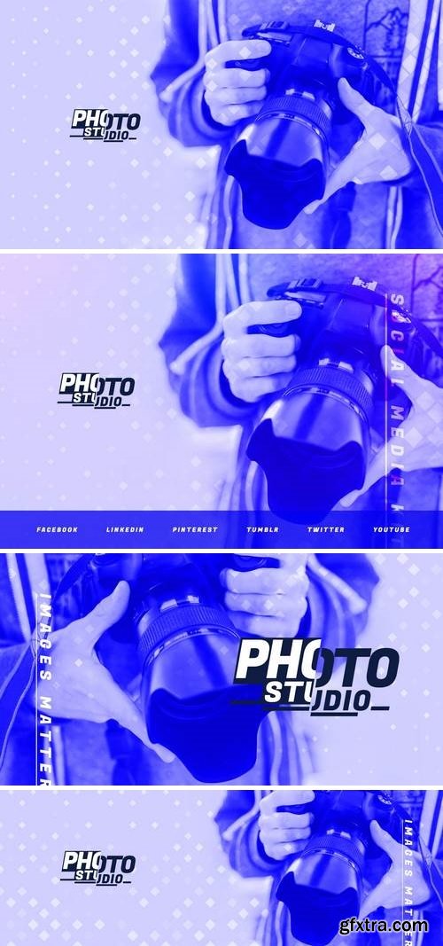 Photo Studio – Monochromatic Social Media Kit
