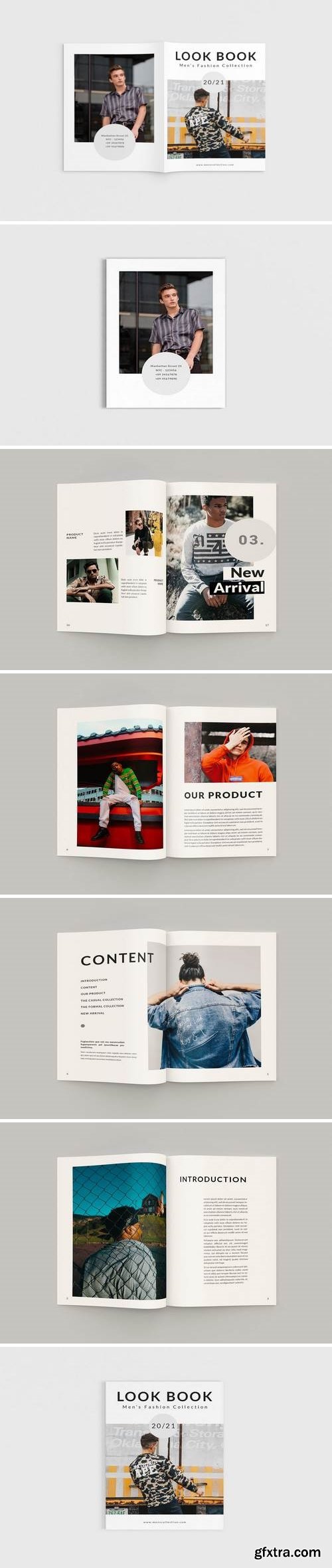 Freshlook - A4 Fashion Lookbook Brochure Template