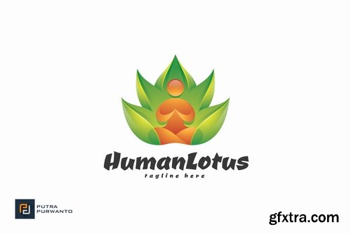 Human Lotus - Logo Template