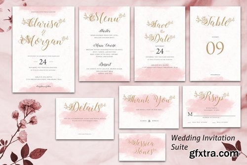 Wedding Invitation Suite vol. 03