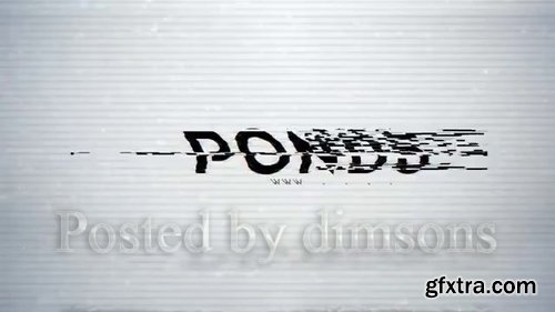 Pond5 - Bad Tv Glitch Logo 104262268