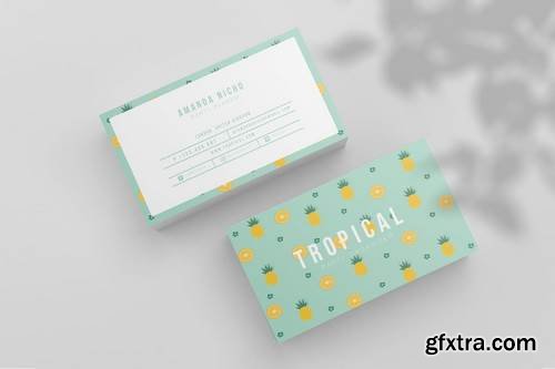 Tropical Business Card