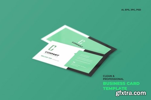 Clean & Professional Business Card Template
