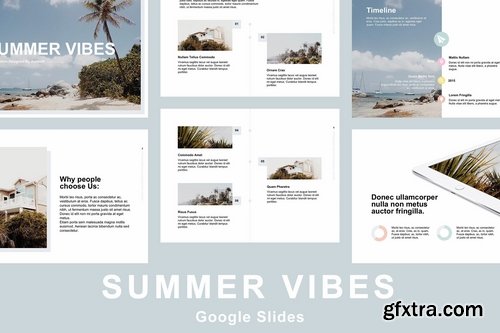 Summer Vibes Google Slides Template