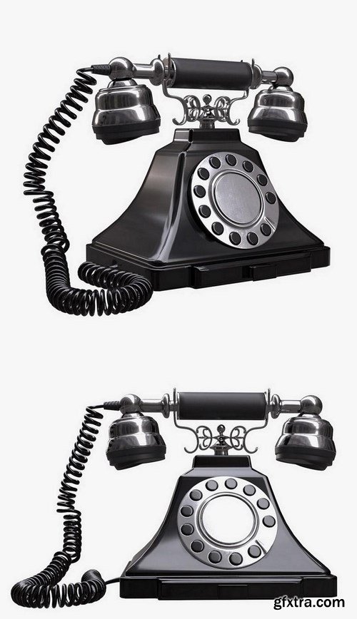 Classic Rotary Phone – 3D Model