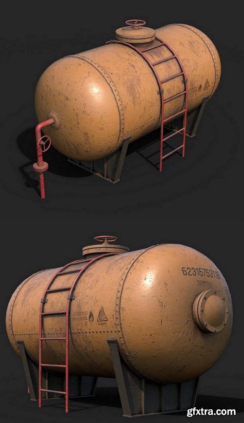 Tank Container – 3D Model